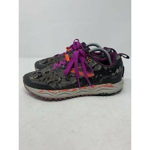 Brooks Womens Caldera 3 1202881B080 Purple Gray Running Shoes Lace Up Size 9.5 B